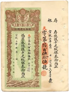 Empire of China 30 Taels, 1910 obverse