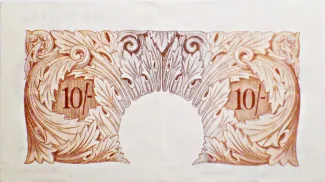 England 10 Shillings, 1928-1948 reverse