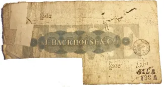 England 5 Pounds, 1813-1896 reverse