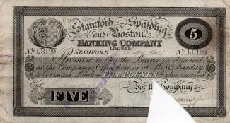 England 5 Pounds, 1874-1911 obverse