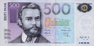 Estonia 500 Krooni, 2000 obverse
