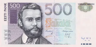 Estonia 500 Krooni, 2007 obverse
