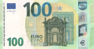 Eurozone 100 Euros, 2019 image