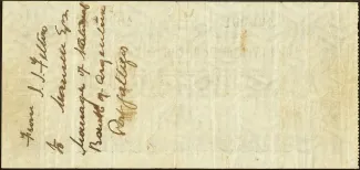 Falkland Islands 1 Pound, 1899 reverse