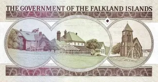 Falkland Islands 20 Pounds - Elizabeth II, 2011 reverse