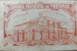 Faro, District of 5 Centavos, reverse