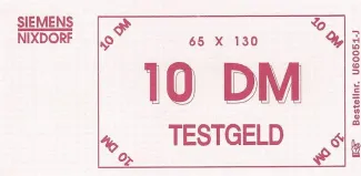 Federal Republic of Germany 10 Mark,  obverse