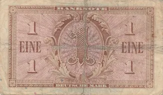 Federal Republic of Germany 1 Mark, 1948 reverse