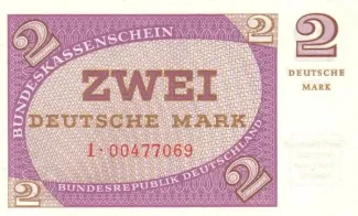Federal Republic of Germany 2 Mark, 1967 P-29 obverse
