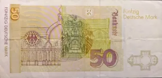 Federal Republic of Germany 50 Mark, 1996 reverse