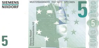 Federal Republic of Germany 5 Undefined,  obverse