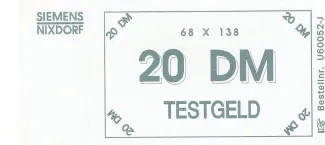Federal Republic of Germany 0 Undefined,  obverse