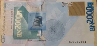 Federal Republic of Germany 0 Undefined, 2000 reverse