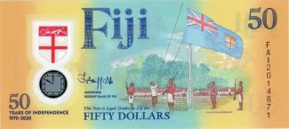 Fiji 50 Dollars, 2020 obverse