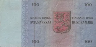 Finland 100 Markkaa, 1976 reverse