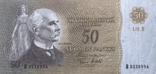 Finland 50 Markkaa,, 1963 obverse