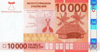 French Pacific Territories 10.000 Francs CFP, 2014 image