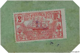 New Caledonia 2 Francs, 1920 image
