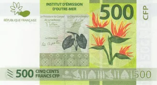 French Pacific Territories 500 Francs, 2017 image