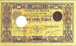 France 200 Francs, 1848 image
