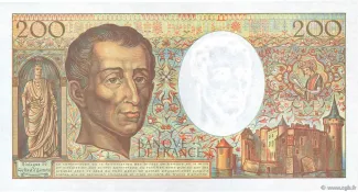 France 200 Francs, 1994 reverse