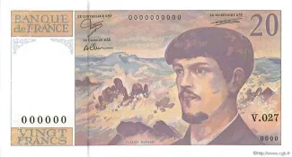 France 20 Francs, 1993 image