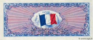 France 5,000 Francs, 1944 P-121 reverse
