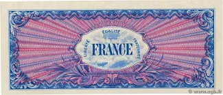 France 5,000 Francs, 1945 P-126 reverse