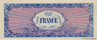France 500 Francs, 1945 P-124 reverse