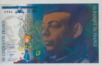 France 50 Francs, 1984 obverse