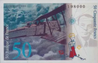 France 50 Francs, 1984 reverse