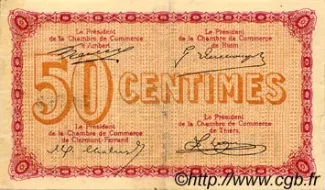 French notgeld 50 Centimes, 1918 reverse