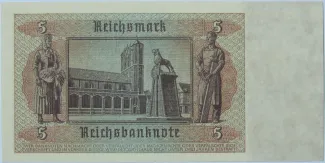 German Democratic Republic 5 Mark, 1948 reverse