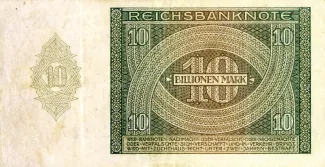 Germany 10.000.000.000.000 Mark, 1924 reverse