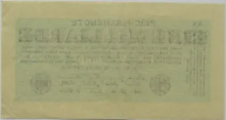 Germany 1.000.000.000 Mark, 1923 reverse