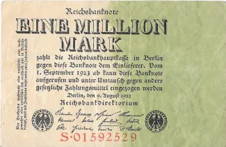  1.000.000, 1923