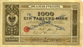 Germany 1,000 Mark, 1876 P-11 obverse