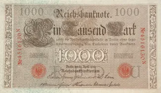  1.000, 1895-1910