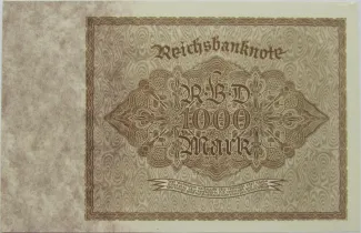 Germany 1,000 Mark, 1922 P-82 reverse