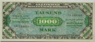 Germany 1,000 Mark, 1944 P-198 obverse
