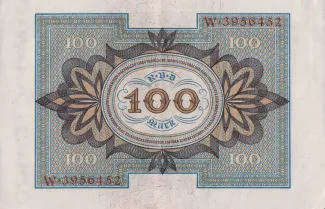 Germany 100 Mark, 1920 reverse