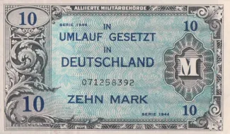 Germany 10 Mark, 1944 P-194 obverse