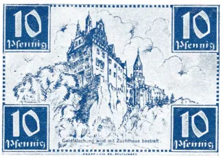 Germany 10 Pfennigs, 1947 reverse