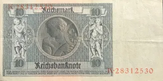 Germany 10 Reichsmark, 1929 reverse