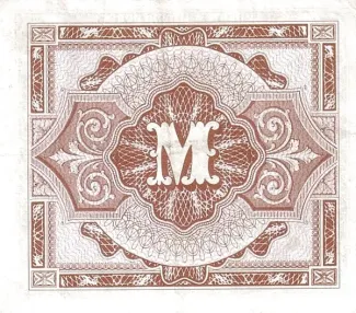 Germany 1 Mark, 1944 P-192 reverse