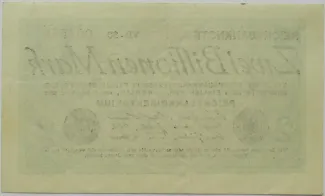 Germany 2.000.000.000.000 Mark, 1923 reverse