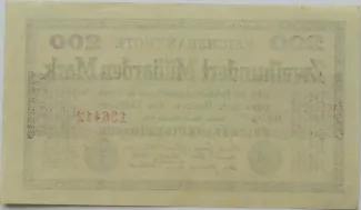 Germany 200.000.000.000 Mark, 1923 reverse