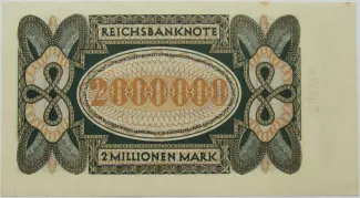 Germany 2.000.000 Mark, 1923 reverse