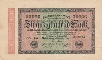  20.000, 1923