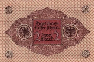 Germany 2 Mark, 1920 reverse